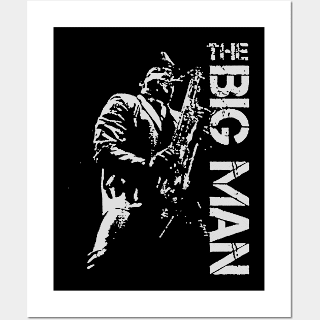 Clarence Clemons big man Wall Art by tanjung karang